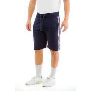 Moschino Blue Cotton Bermuda Men's Shorts